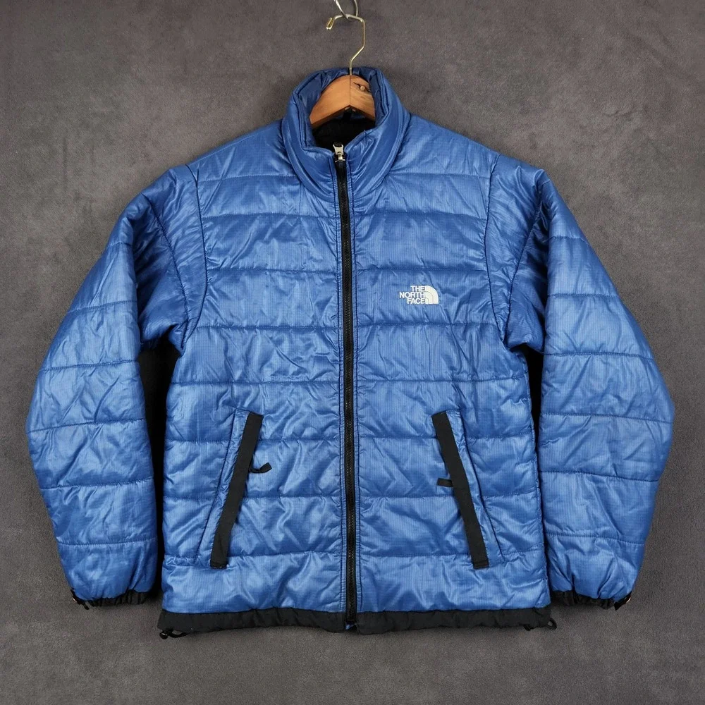Vintage The North Face Cerro Torre Puffer Jacket‎ Mens Small Blue Lightweight